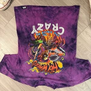 Purple Hot Wheels Graphic T-Shirt